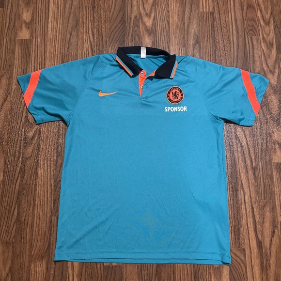 Nike * Chelsea FC Men’s Sponsor Soccer / Football Polo Short Sleeve * 2XL - Picture 1 of 12